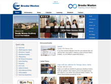 Tablet Screenshot of bwweb01.brookeweston.org